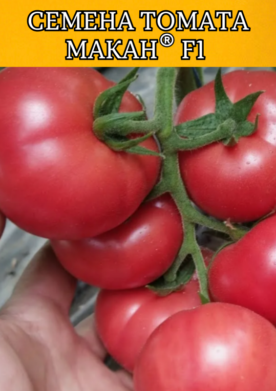 Макан F1 1000 штук семена розового томата