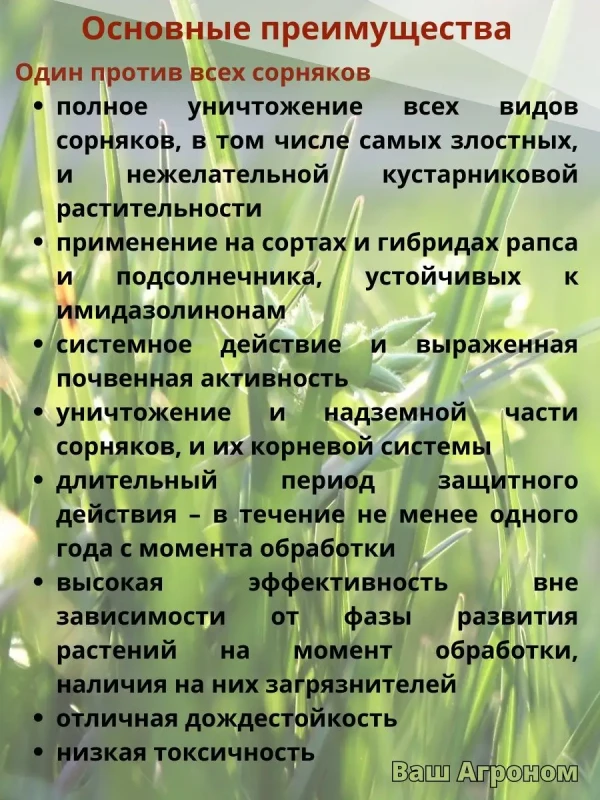 Грейдер средство от сорняков