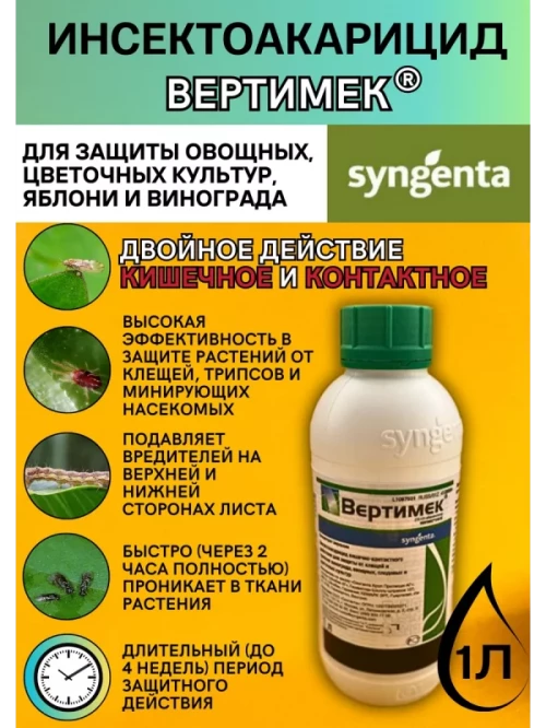 Вертимек, КЭ инсектоакарицид