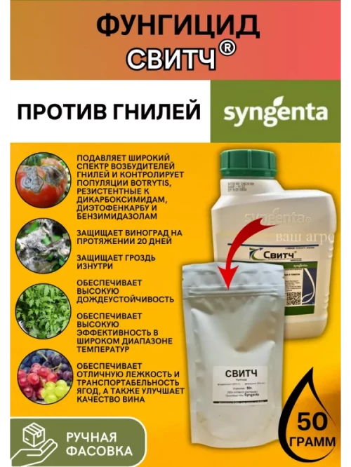 Свитч, ВДГ фунгицид