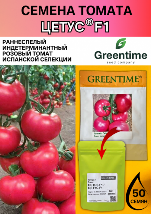 Цетус F1 семена томата