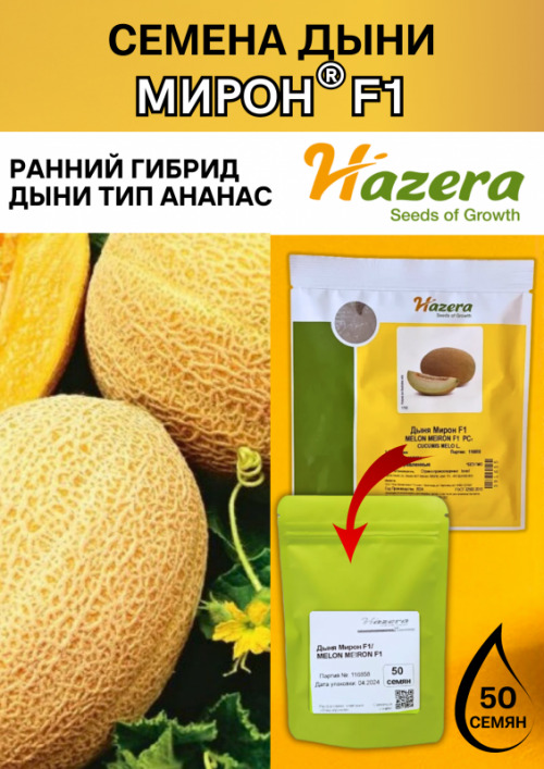 Мирон (Мейрон) F1 семена дыни